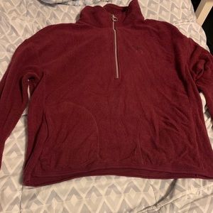 Pink Victoria’s Secret sweater maroon color